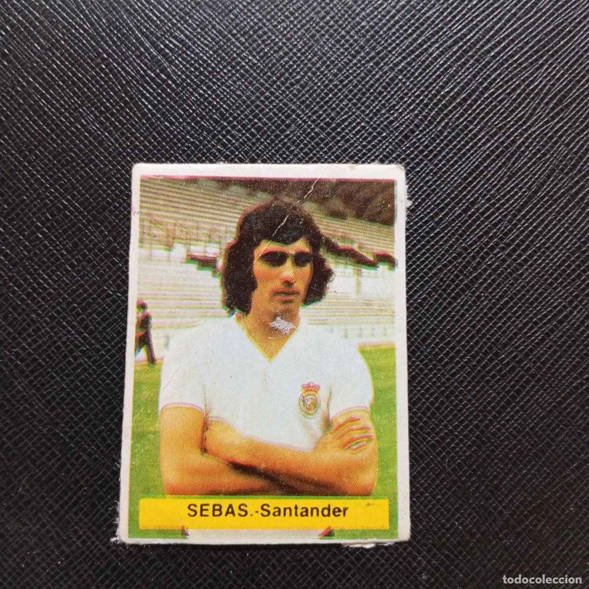 Cromos de f&uacute;tbol: SEBAS RACING SANTANDER FINI 1975 1976 CROMO FUTBOL LIGA 75 76 - DESPEGADO - A124 PG91
