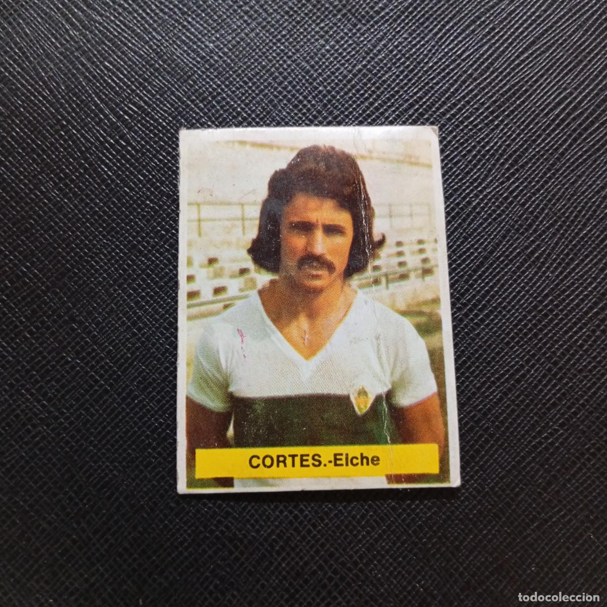 Cromos de f&uacute;tbol: CORTES ELCHE FINI 1975 1976 CROMO FUTBOL LIGA 75 76 - DESPEGADO - A124 PG91
