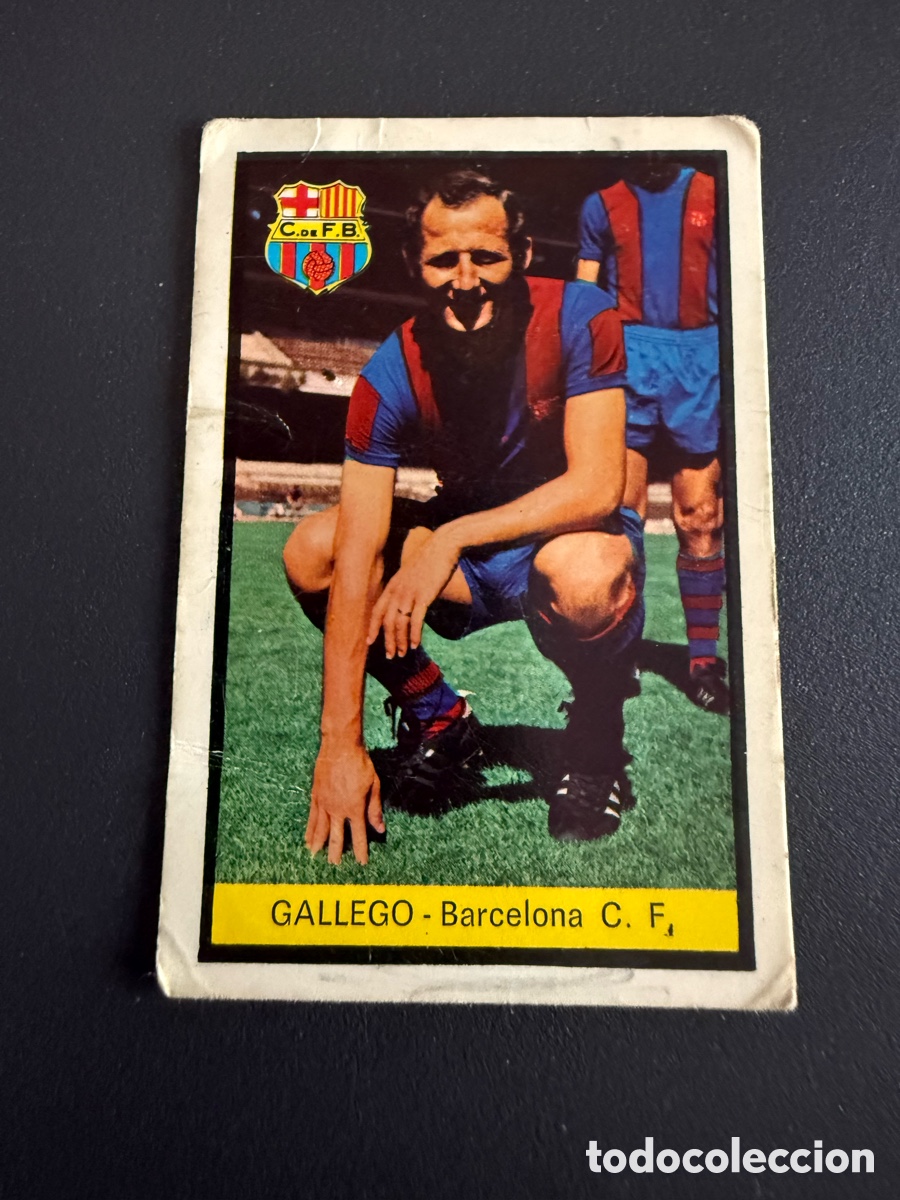 Cromos de f&uacute;tbol: FHER 72-73. GALLEGO ( Barcelona Cf). Recuperado