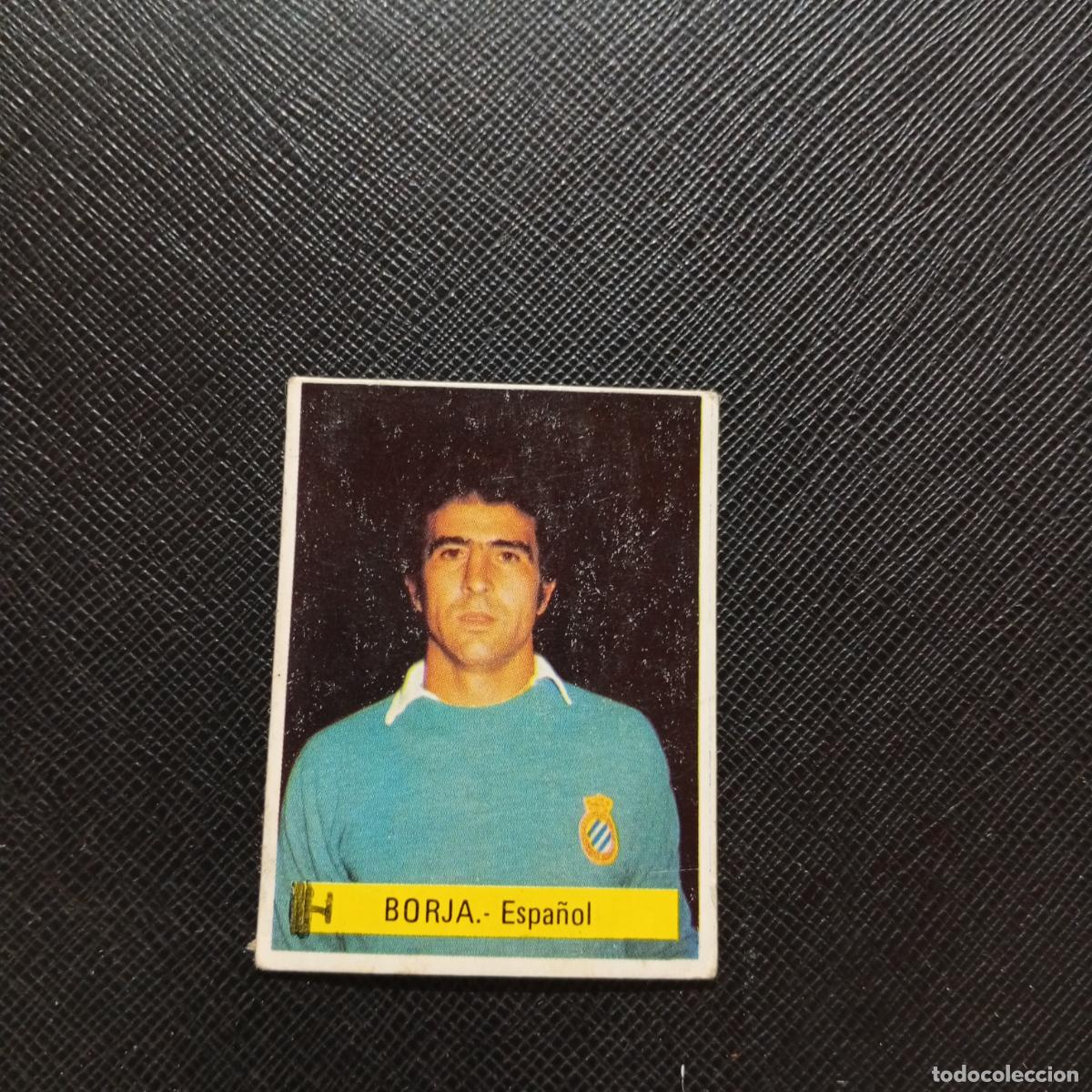 Cromos de f&uacute;tbol: BORJA ESPA&Ntilde;OL FINI 1975 1976 CROMO FUTBOL LIGA 75 76 - DESPEGADO - A124 PG100