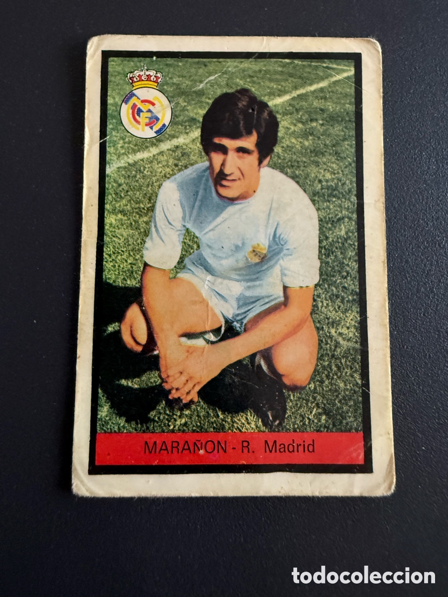 Cromos de f&uacute;tbol: FHER 72-73. MARA&Ntilde;ON ( Real Madrid). Nunca Pegado
