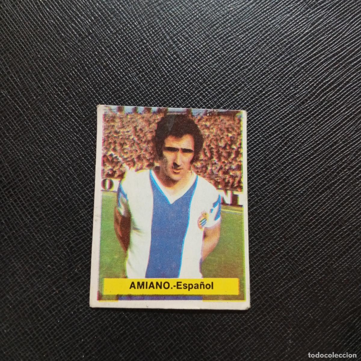 Cromos de f&uacute;tbol: AMIANO ESPA&Ntilde;OL FINI 1975 1976 CROMO FUTBOL LIGA 75 76 - DESPEGADO - A124 PG100