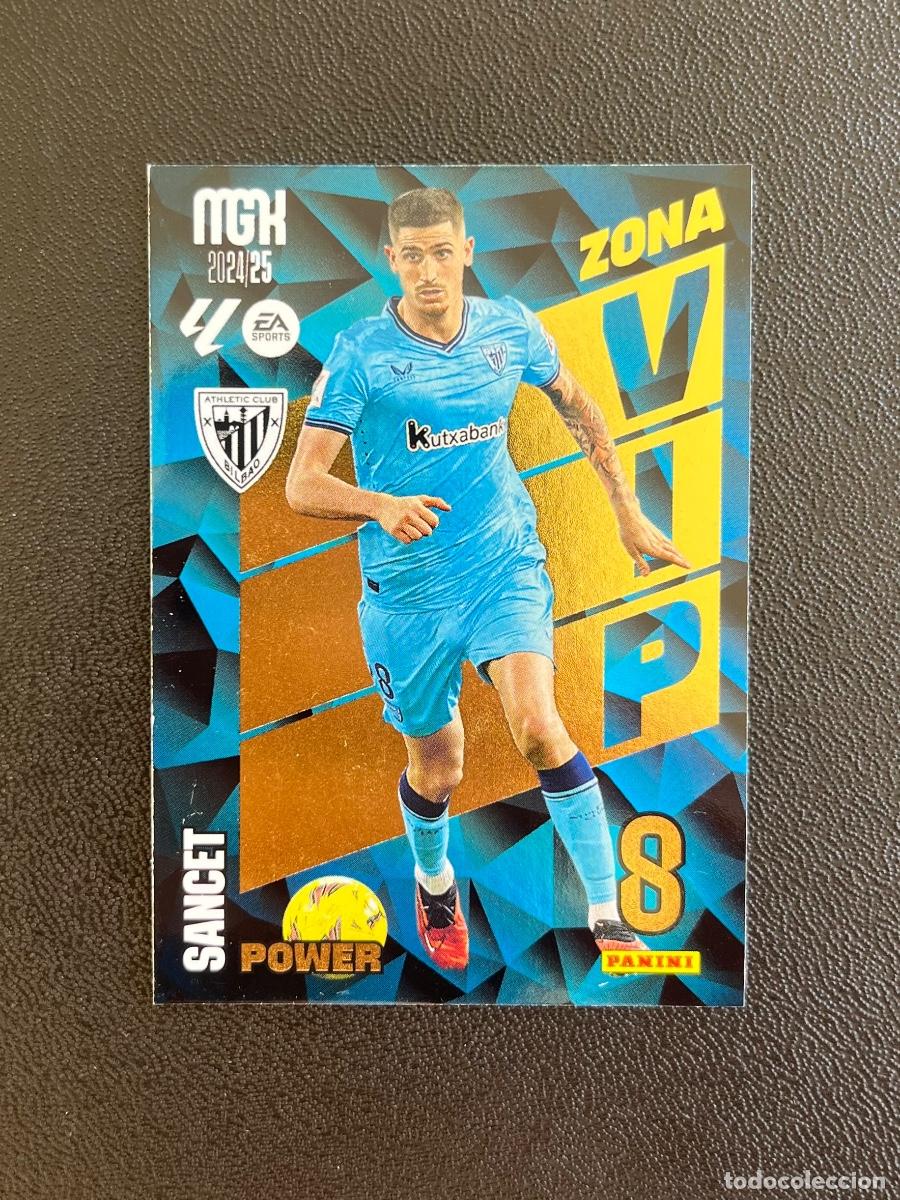 Cromos de f&uacute;tbol: P 402 SANCET ZONA VIP POWER ATHLETIC CLUB BILBAO MGK MEGACRACKS 24 25 PANINI CROMO LA LIGA 2024 2025