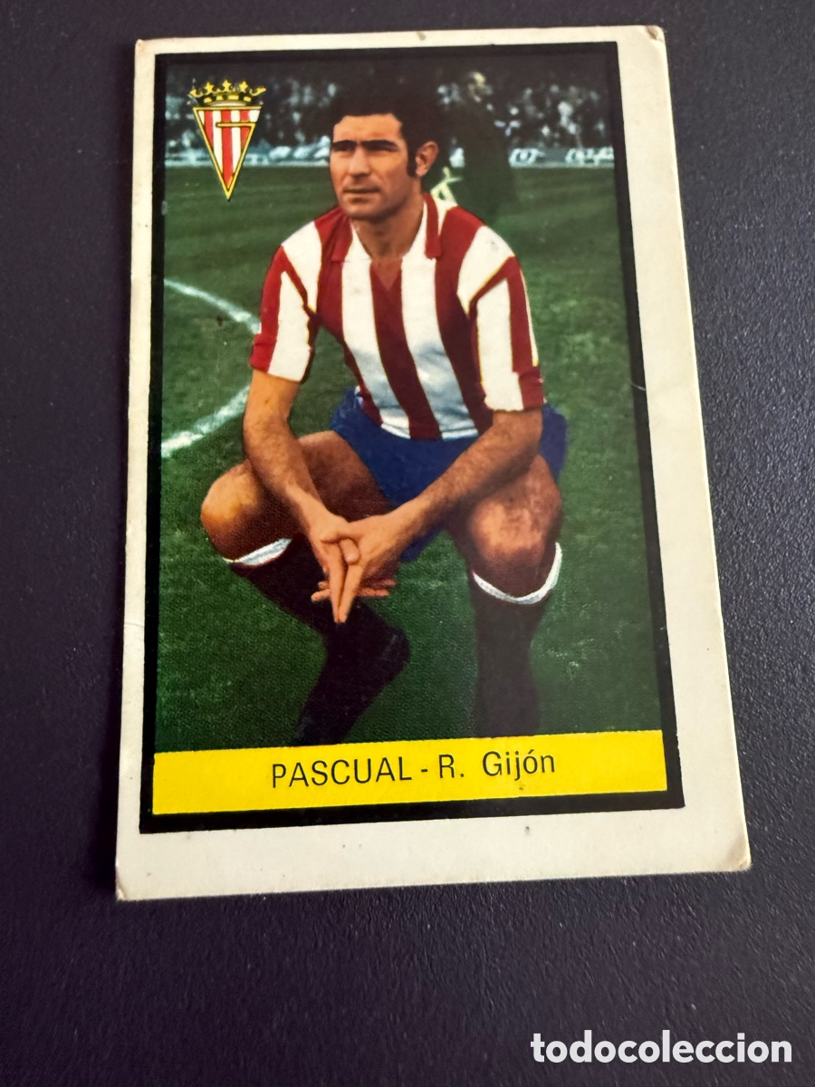 Cromos de f&uacute;tbol: FHER 72-73. PASCUAL ( Gij&oacute;n ). Recuperado