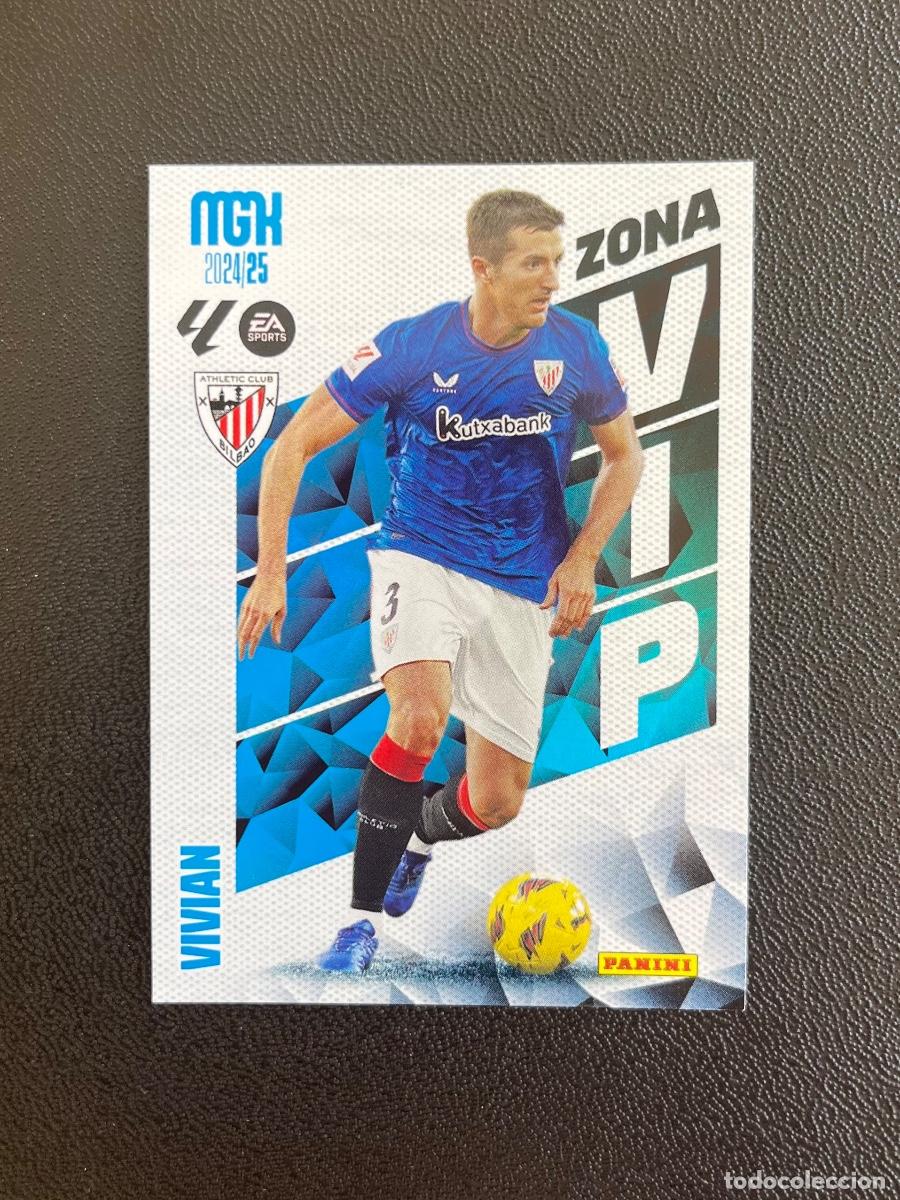 Cromos de f&uacute;tbol: 405 VIVIAN ZONA VIP ATHLETIC CLUB BILBAO MGK MEGACRACKS 24 25 PANINI CROMO LA LIGA 2024 2025