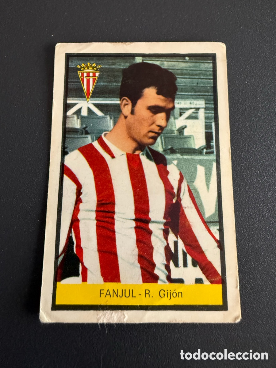Cromos de f&uacute;tbol: FHER 72-73. FANJUL ( Gij&oacute;n ). Recuperado