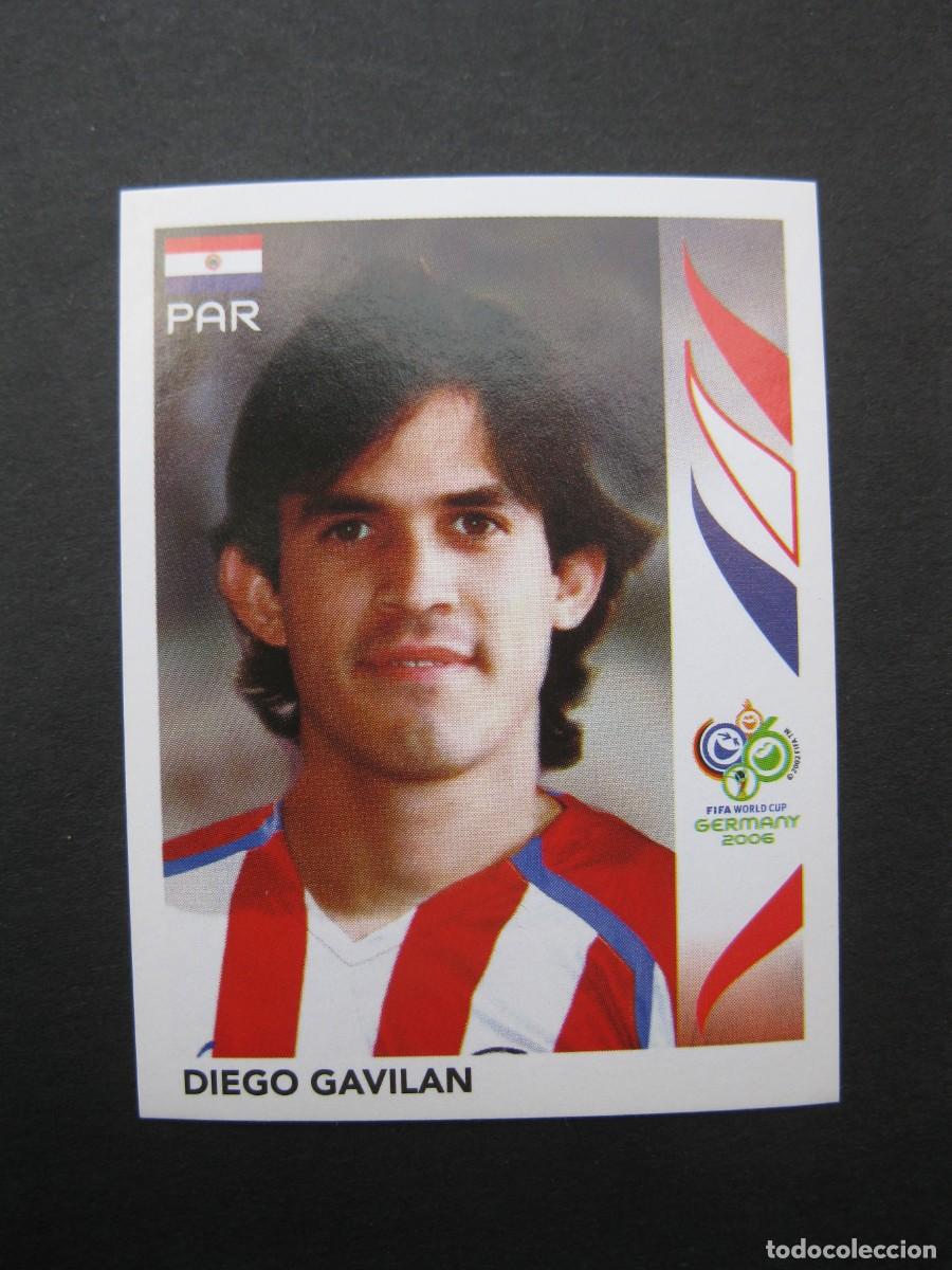 Cromos de f&uacute;tbol: DIEGO GAVILAN (PARAGUAY) - N&ordm; 124 - MUNDIAL ALEMANIA 2006 - PANINI - NUNCA PEGADO.