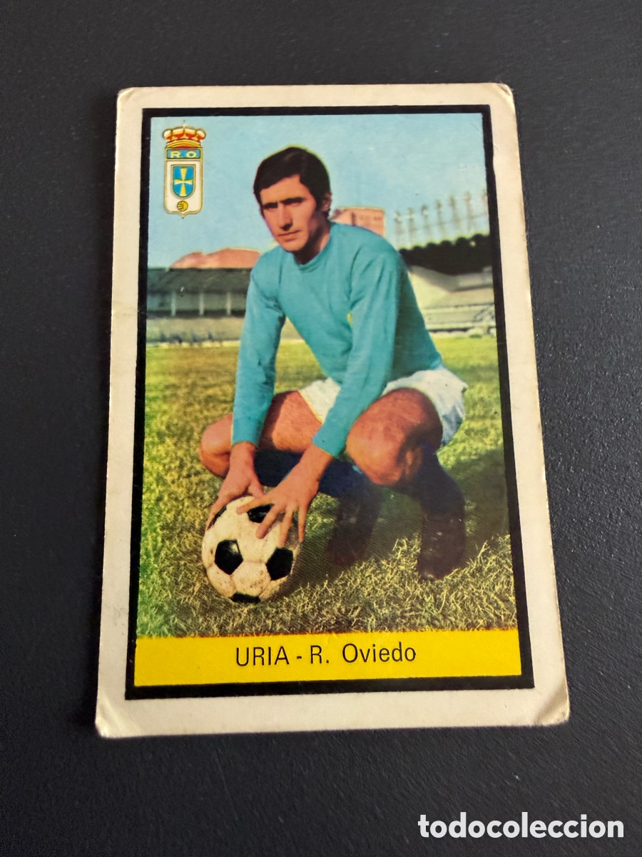 Cromos de f&uacute;tbol: FHER 72-73. URIA ( Oviedo ). Nunca Pegado