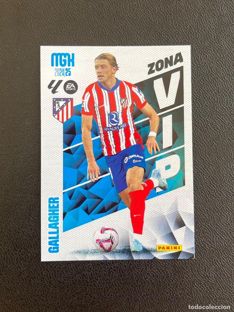 Cromos de f&uacute;tbol: 503 GALLAGHER ZONA VIP ATL&Eacute;TICO DE MADRID MGK MEGACRACKS 24 25 PANINI CROMO LA LIGA 2024 2025