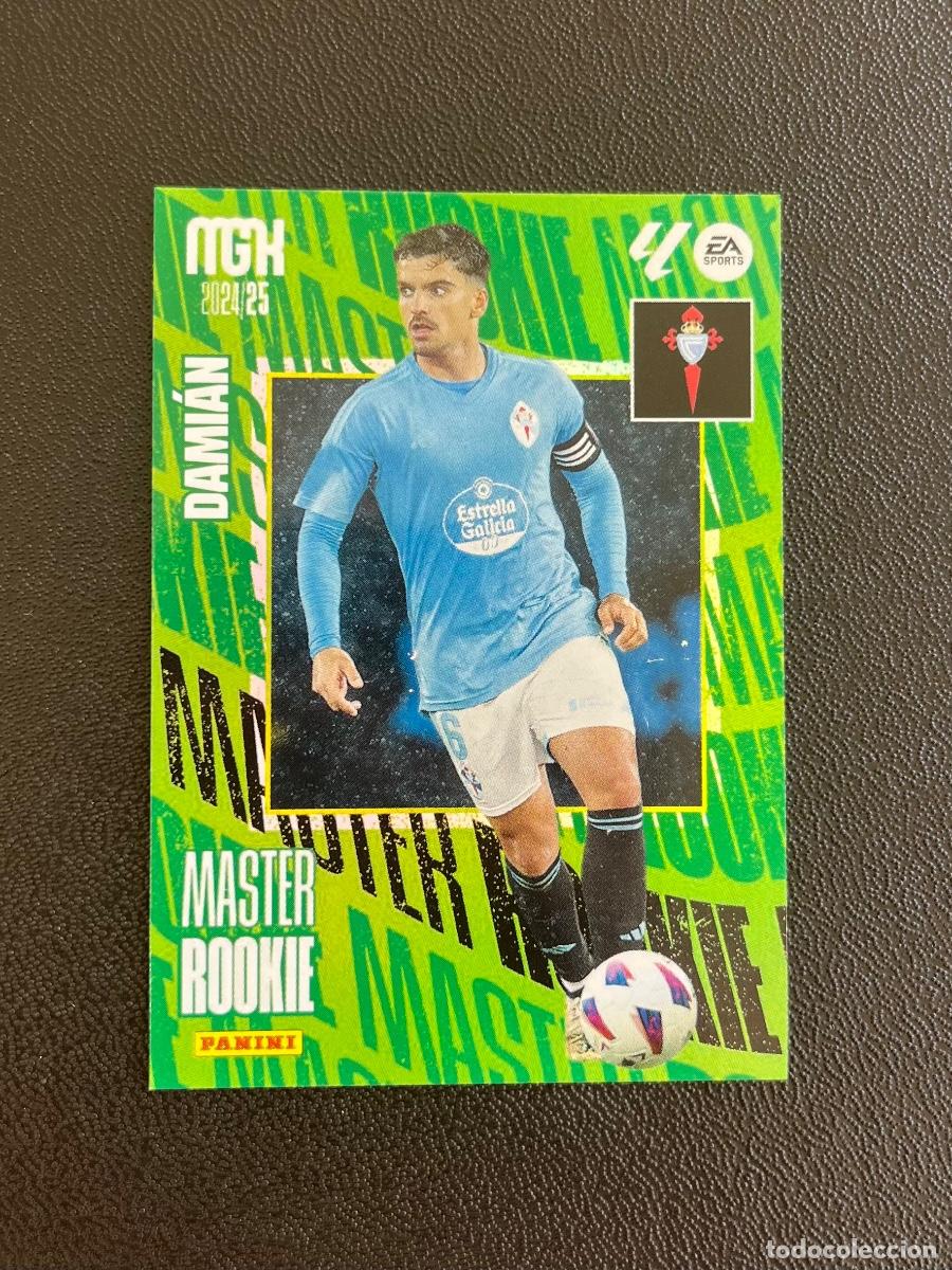 Cromos de f&uacute;tbol: 410 DAMI&Aacute;N MASTER ROOKIE RC CELTA DE VIGO MGK MEGACRACKS 24 25 PANINI CROMO LA LIGA 2024 2025