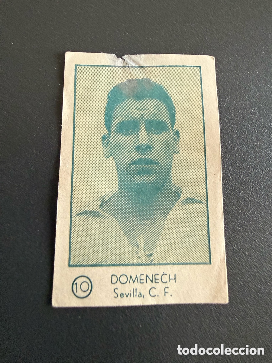 Cromos de f&uacute;tbol: ARGA 54-55. DOMENECH ( Sevilla ). Recuperado