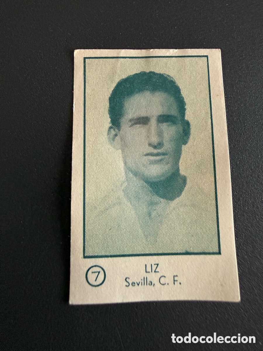 Figurine di Calcio: ARGA 54-55. LIZ ( Sevilla ). Recuperado