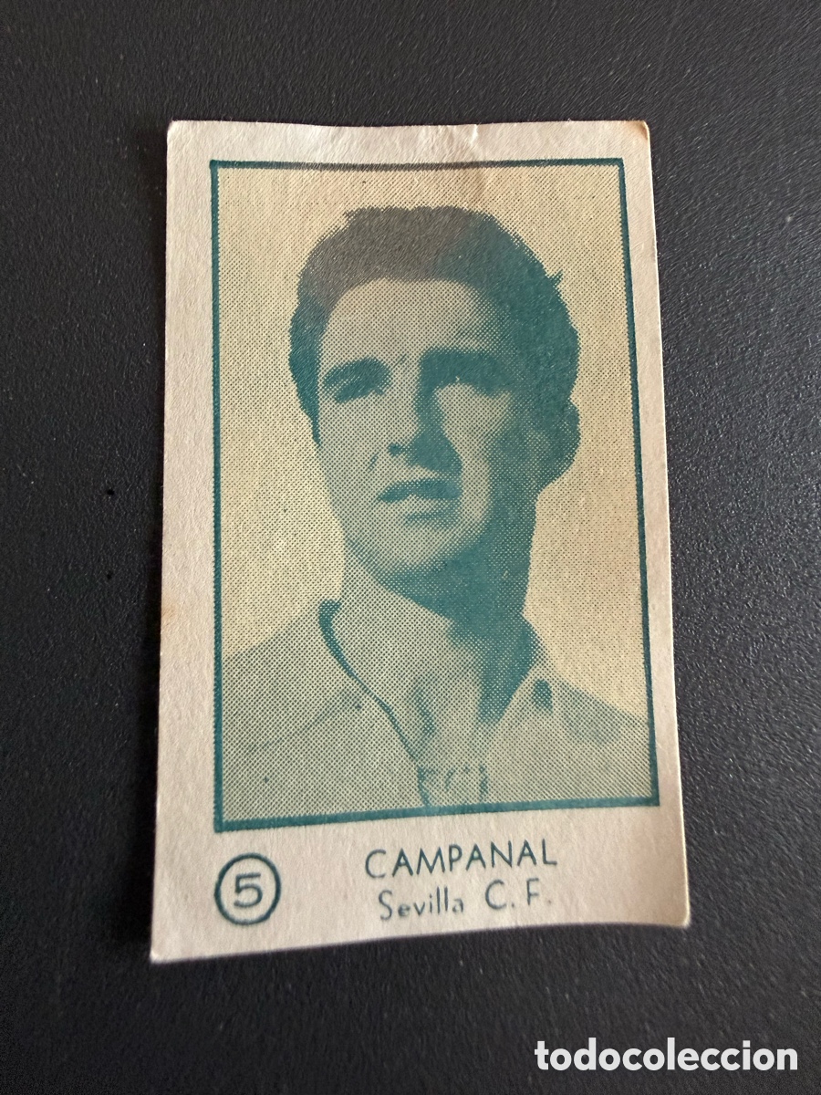 Figurine di Calcio: ARGA 54-55. CAMPANAL ( Sevilla ). Recuperado