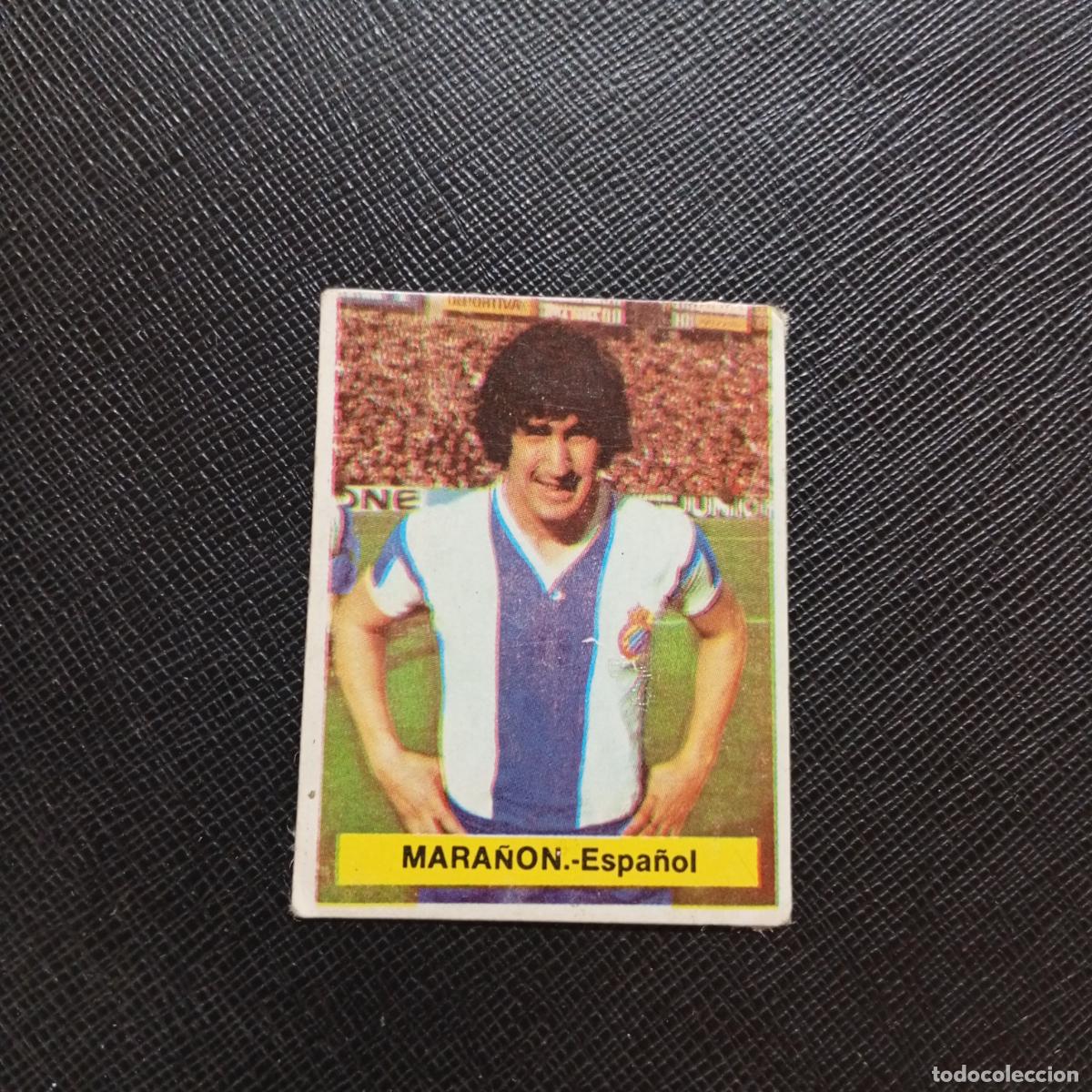 Figurine di Calcio: MARA&Ntilde;ON ESPA&Ntilde;OL FINI 1975 1976 CROMO FUTBOL LIGA 75 76 - DESPEGADO - A124 PG127