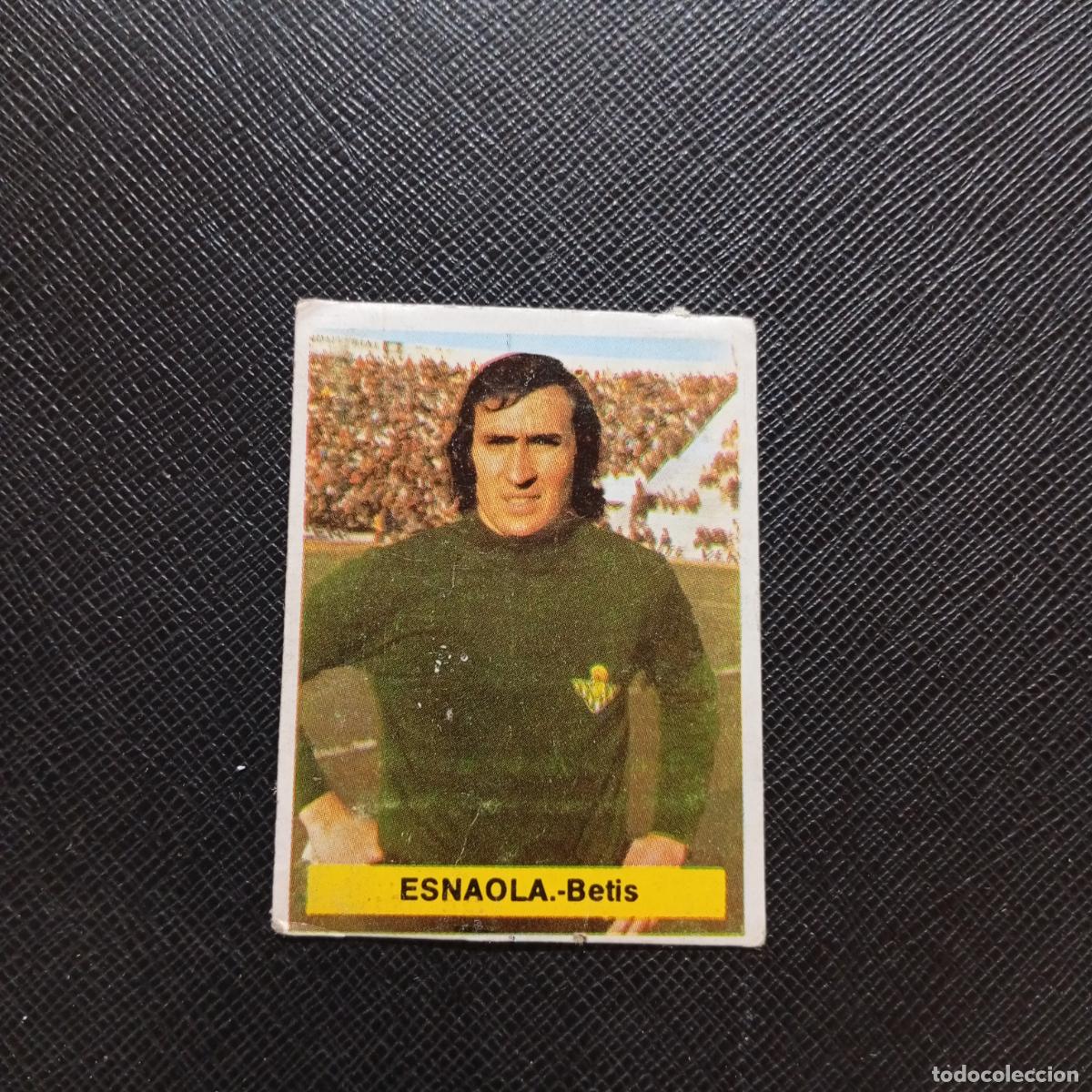 Fu&szlig;ball-Sticker: ESNAOLA REAL BETIS FINI 1975 1976 CROMO FUTBOL LIGA 75 76 - DESPEGADO - A124 PG136