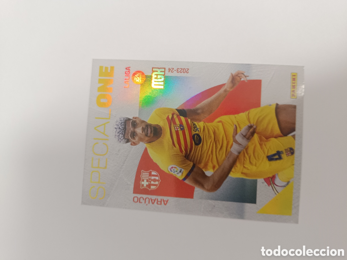 Fu&szlig;ball-Sticker: Megacracks 23-24 Araujo special one 382