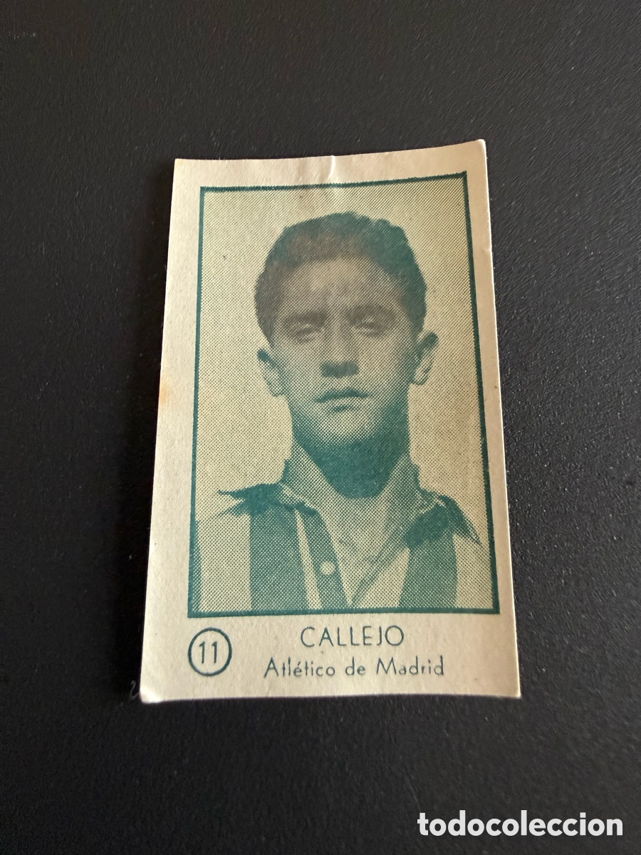 Fu&szlig;ball-Sticker: ARGA. 54-55. CALLEJ&Oacute; ( Atl&eacute;tico de Madrid). Recuperado