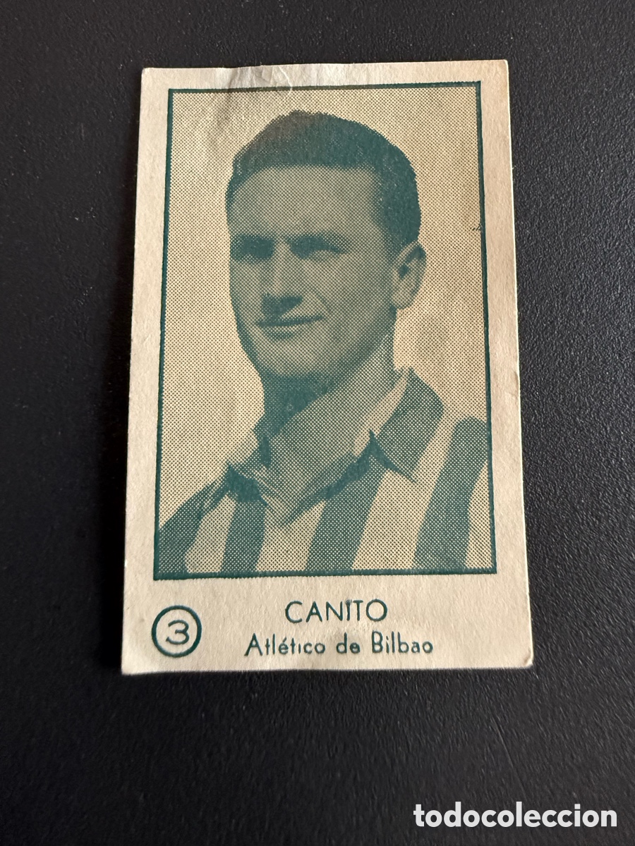 Fu&szlig;ball-Sticker: ARGA 54-55. CANITO ( Athletic). Recuperado