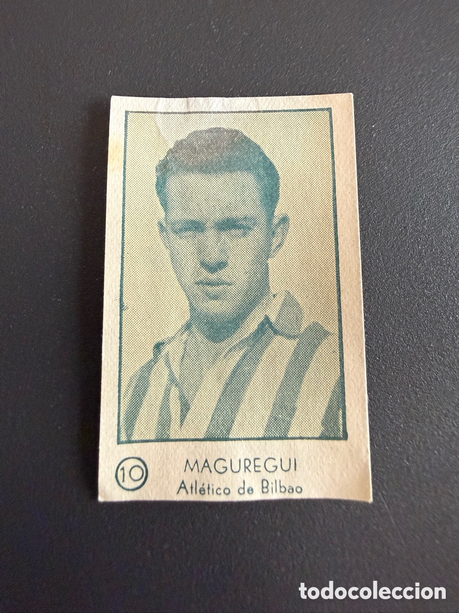 Fu&szlig;ball-Sticker: ARGA. 54-55. MAGUREGUI ( Athletic). Recuperado