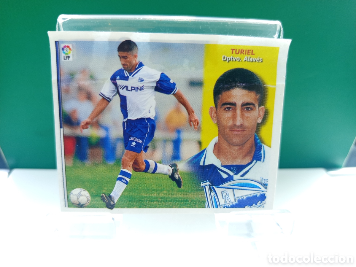 Cartes &agrave; collectionner de Football: ❇️ CROMO ⚽ TURIEL ALAV&Eacute;S LIGA 02 03 2002 2003 ESTE LFP PANINI DESPEGADO EN VENTANILLA ❇️