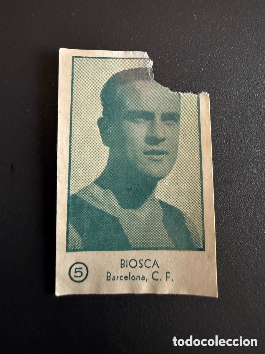 Cromos de f&uacute;tbol: ARGA 54-55. BIOSCA ( Barcelona). Recuperado