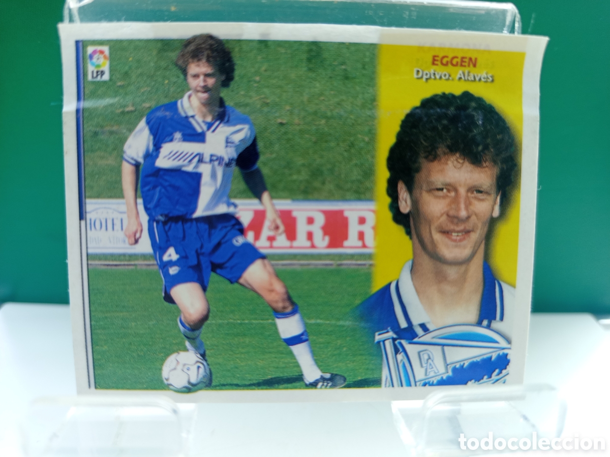 Cartes &agrave; collectionner de Football: ❇️ CROMO ⚽ EGGEN ALAV&Eacute;S LIGA 02 03 2002 2003 ESTE LFP PANINI DESPEGADO EN VENTANILLA ❇️