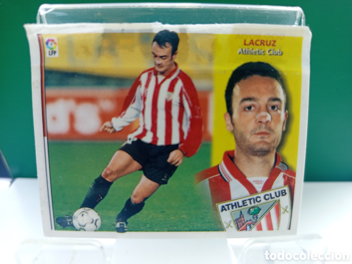 Football Stickers: ❇️ CROMO ⚽ LACRUZ ATHLETIC DE BILBAO LIGA 02 03 2002 2003 ESTE PANINI DESPEGADO EN VENTANILLA ❇️