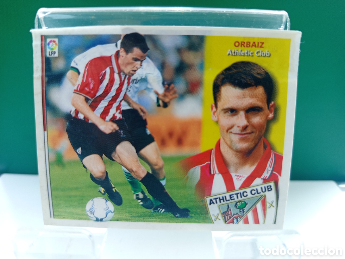 Football Stickers: ❇️ CROMO ⚽ ORBAIZ ATHLETIC DE BILBAO LIGA 02 03 2002 2003 ESTE PANINI DESPEGADO EN VENTANILLA ❇️