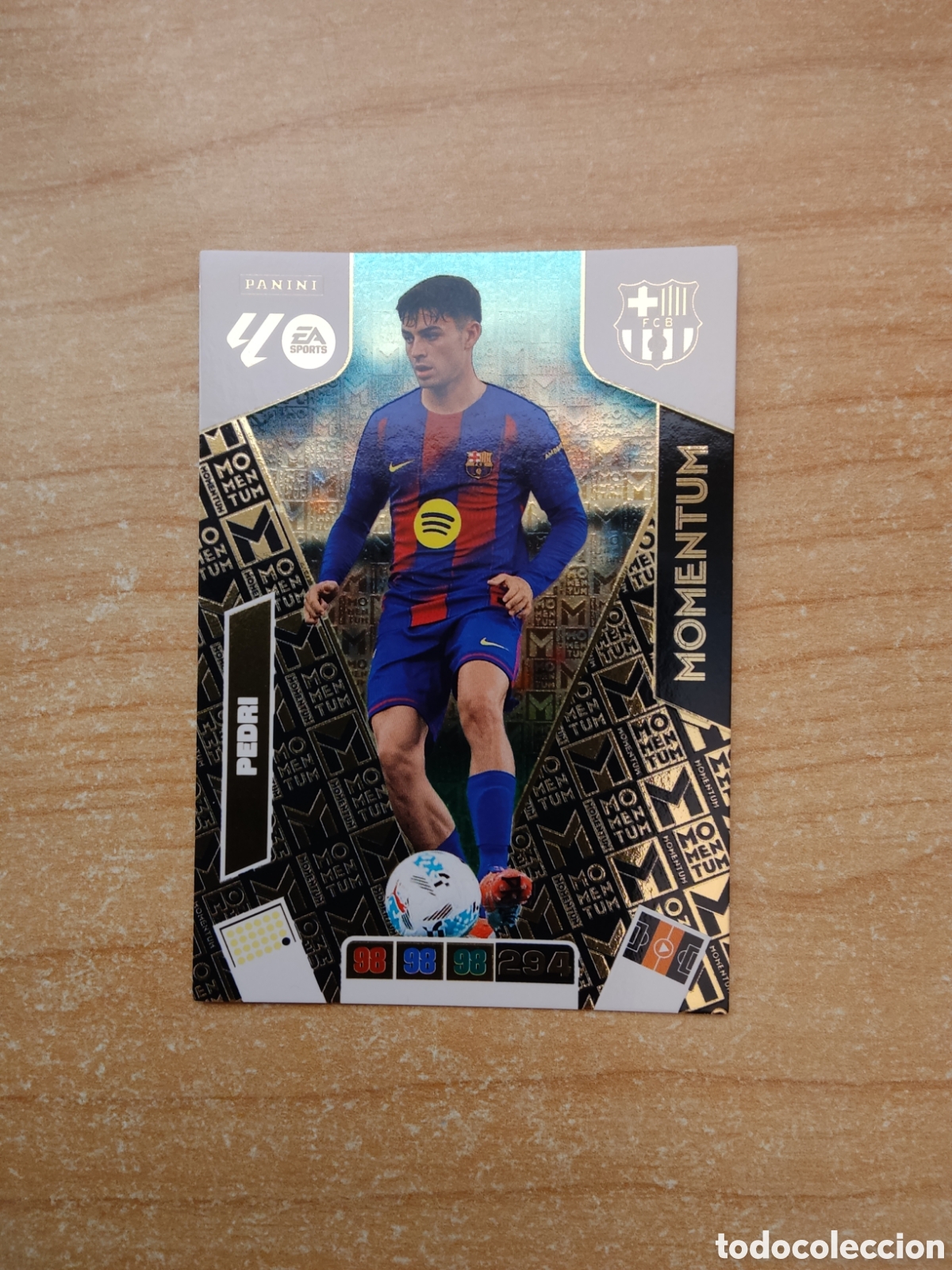 Fu&szlig;ball-Sticker: PEDRI MOMENTUM BARCELONA ADRENALYN XL LIGA 2025 2026