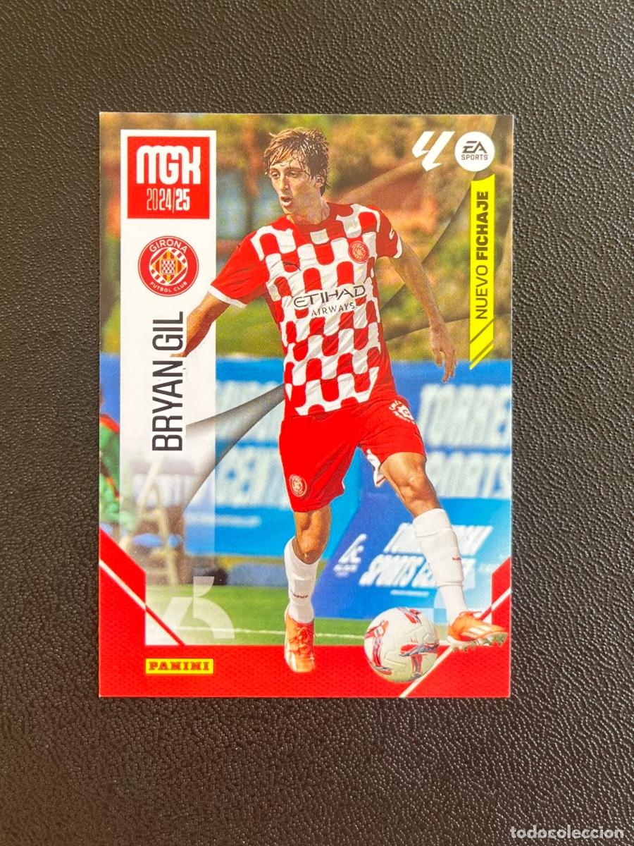 Cartes &agrave; collectionner de Football: 437 BRYAN GIL NUEVO FICHAJE GIRONA FC MGK MEGACRACKS 24 25 PANINI CROMO LA LIGA 2024 2025