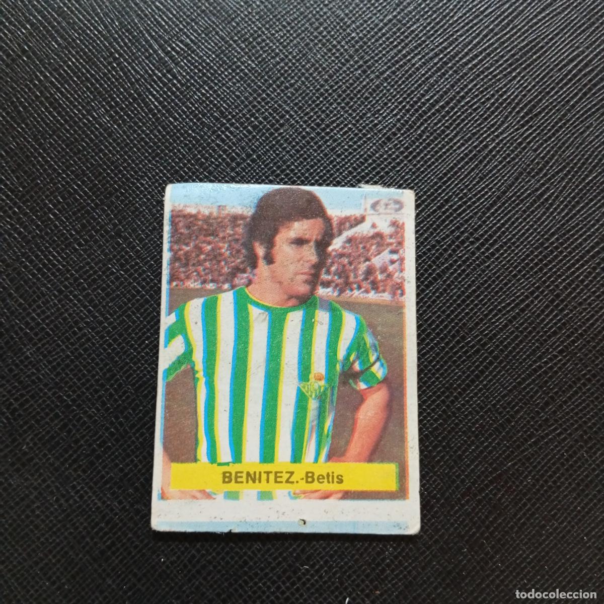 Cartes &agrave; collectionner de Football: BENITEZ REAL BETIS FINI 1975 1976 CROMO FUTBOL LIGA 75 76 - DESPEGADO - A124 PG145