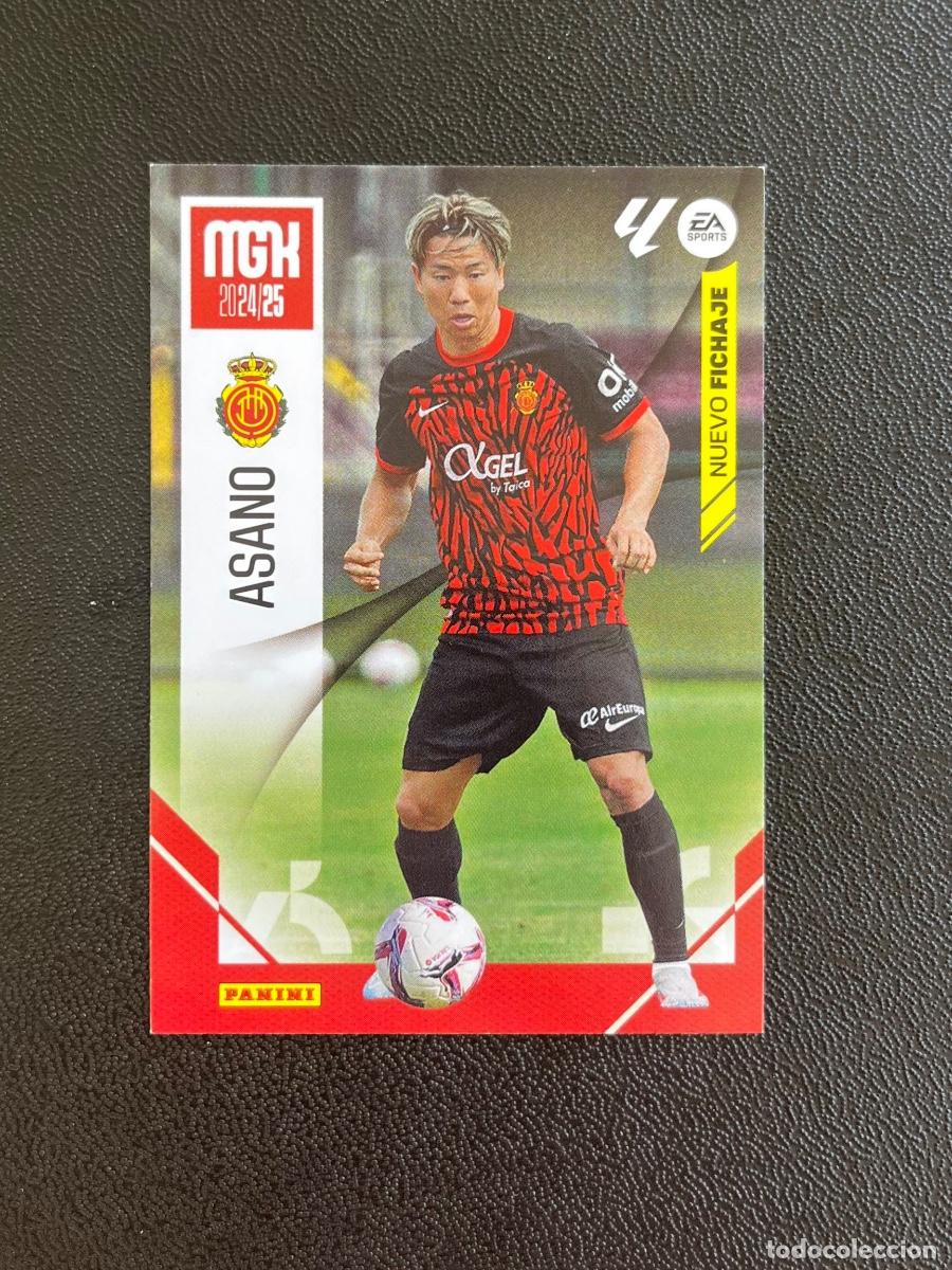 Cartes &agrave; collectionner de Football: 439 ASANO NUEVO FICHAJE RCD MALLORCA MGK MEGACRACKS 24 25 PANINI CROMO LA LIGA 2024 2025