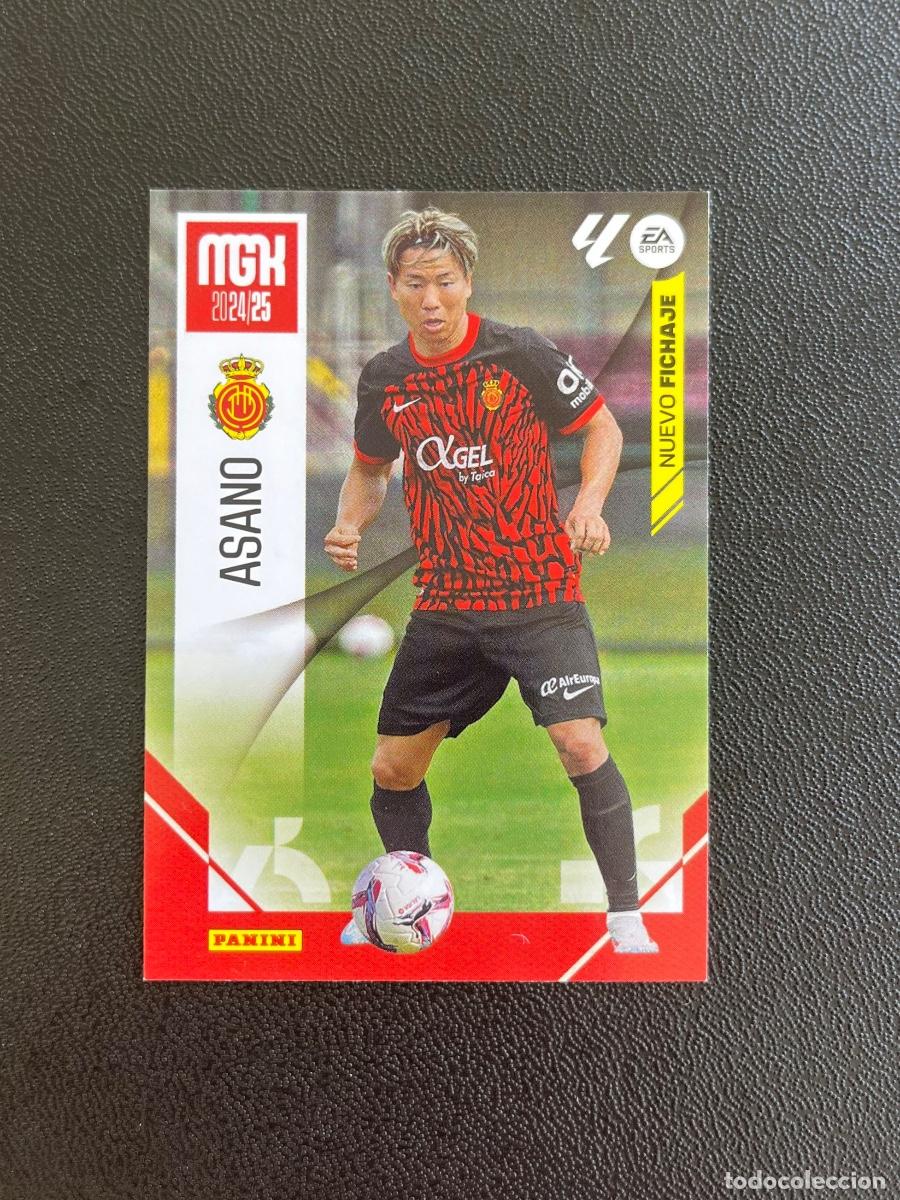 Cartes &agrave; collectionner de Football: 439 ASANO NUEVO FICHAJE RCD MALLORCA MGK MEGACRACKS 24 25 PANINI CROMO LA LIGA 2024 2025