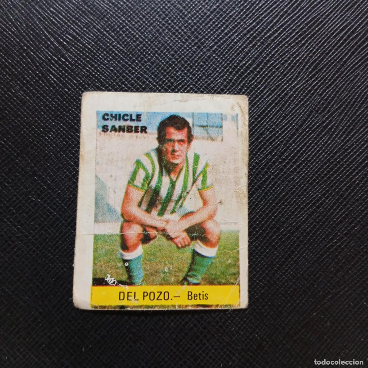 Cartes &agrave; collectionner de Football: DEL POZO CHICLE SANBER REAL BETIS FINI 1975 1976 CROMO FUTBOL LIGA 75 76 - DESPEGADO - A124 PG145
