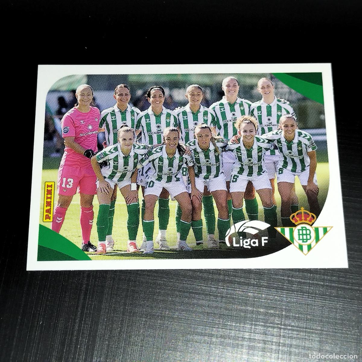 Cartes &agrave; collectionner de Football: 63 ALINEACION EQUIPO BETIS F&Eacute;MINAS CROMOS LIGA F FEMENINA PANINI 2024 2025 24 25