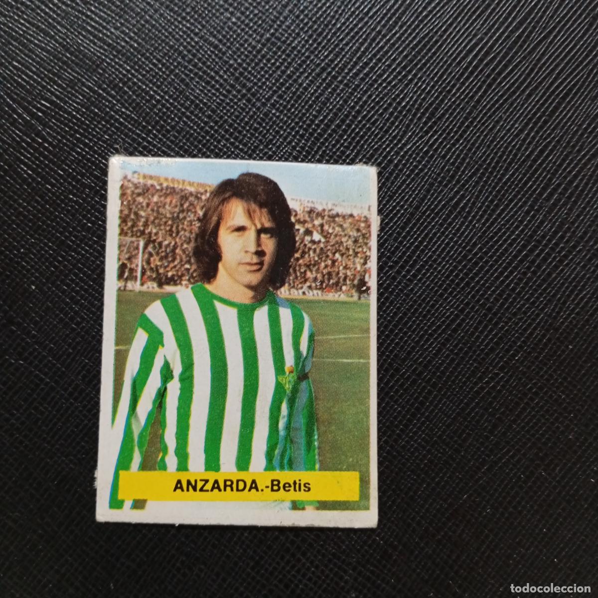 Cartes &agrave; collectionner de Football: ANZARDA REAL BETIS FINI 1975 1976 CROMO FUTBOL LIGA 75 76 - DESPEGADO - A124 PG145