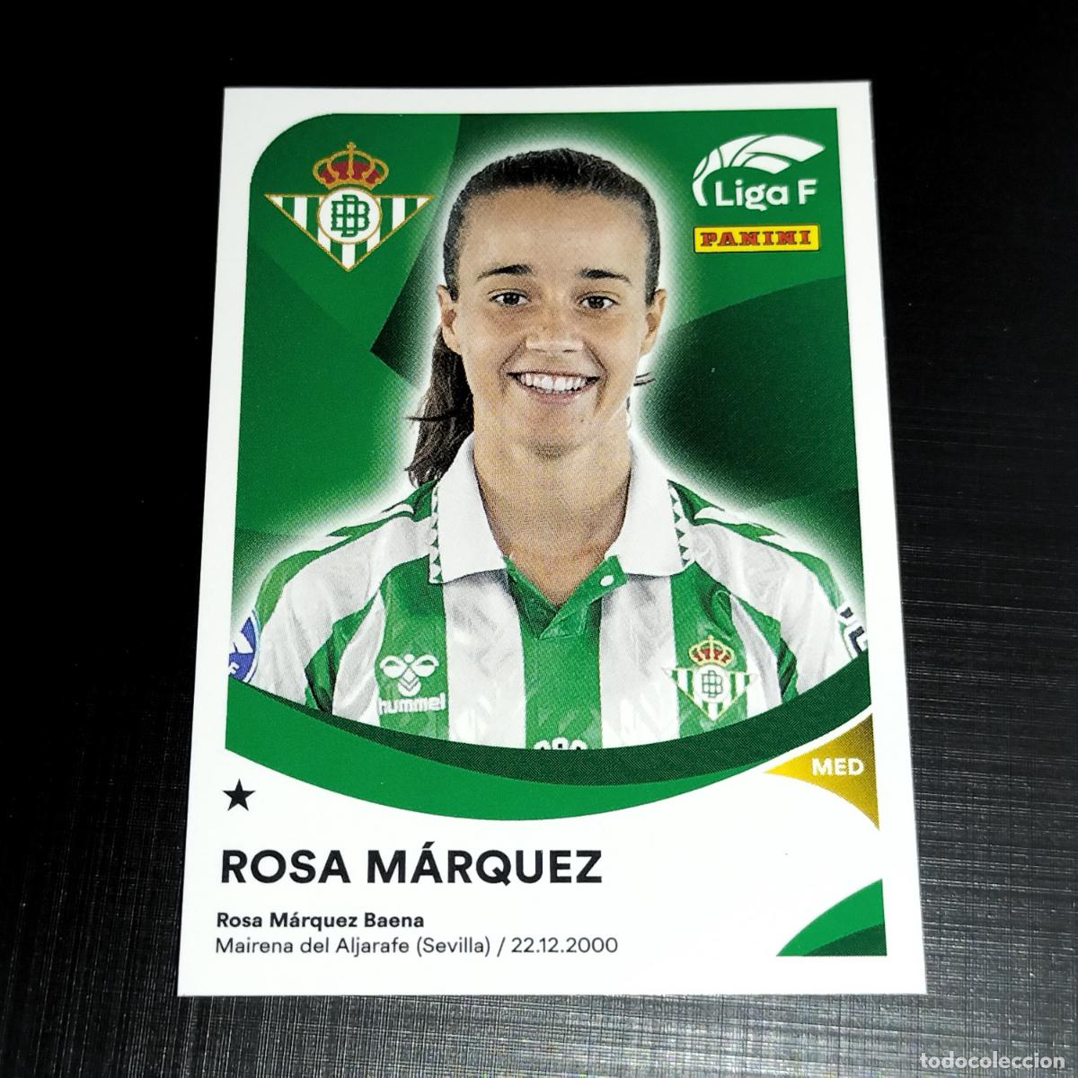 Cartes &agrave; collectionner de Football: 72 ROSA MARQUEZ BETIS F&Eacute;MINAS CROMOS LIGA F FEMENINA PANINI 2024 2025 24 25