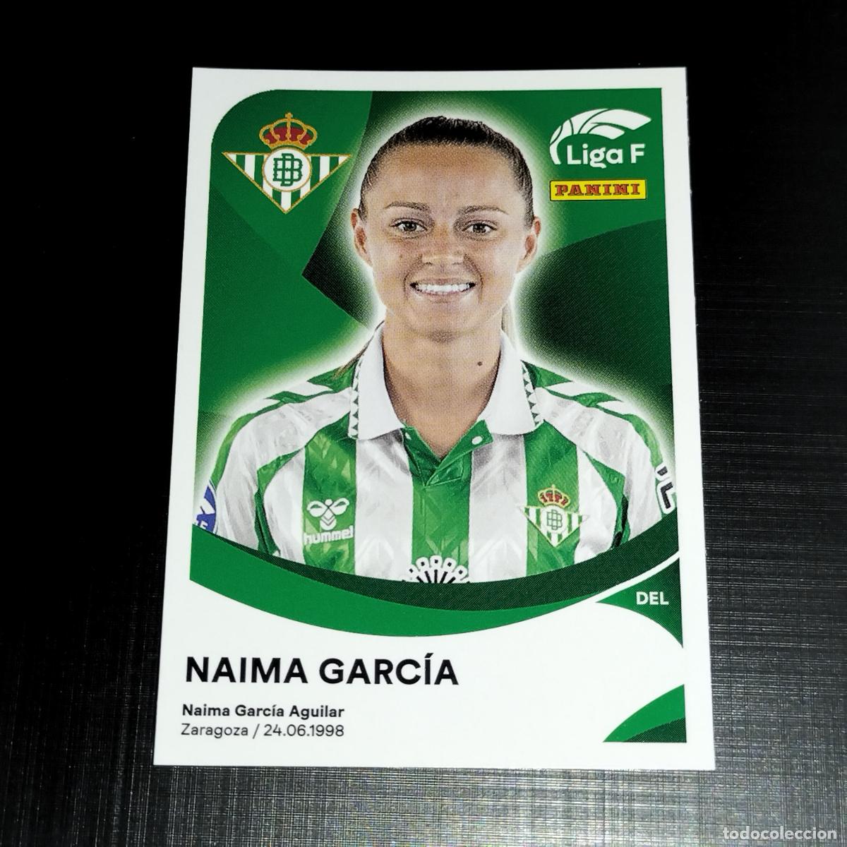 Cromos de f&uacute;tbol: 80 NAIMA GARCIA BETIS F&Eacute;MINAS CROMOS LIGA F FEMENINA PANINI 2024 2025 24 25