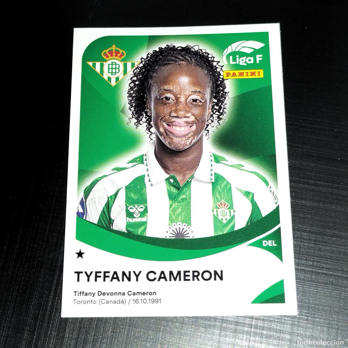Cromos de f&uacute;tbol: 81 TYFFANY CAMERON BETIS F&Eacute;MINAS CROMOS LIGA F FEMENINA PANINI 2024 2025 24 25