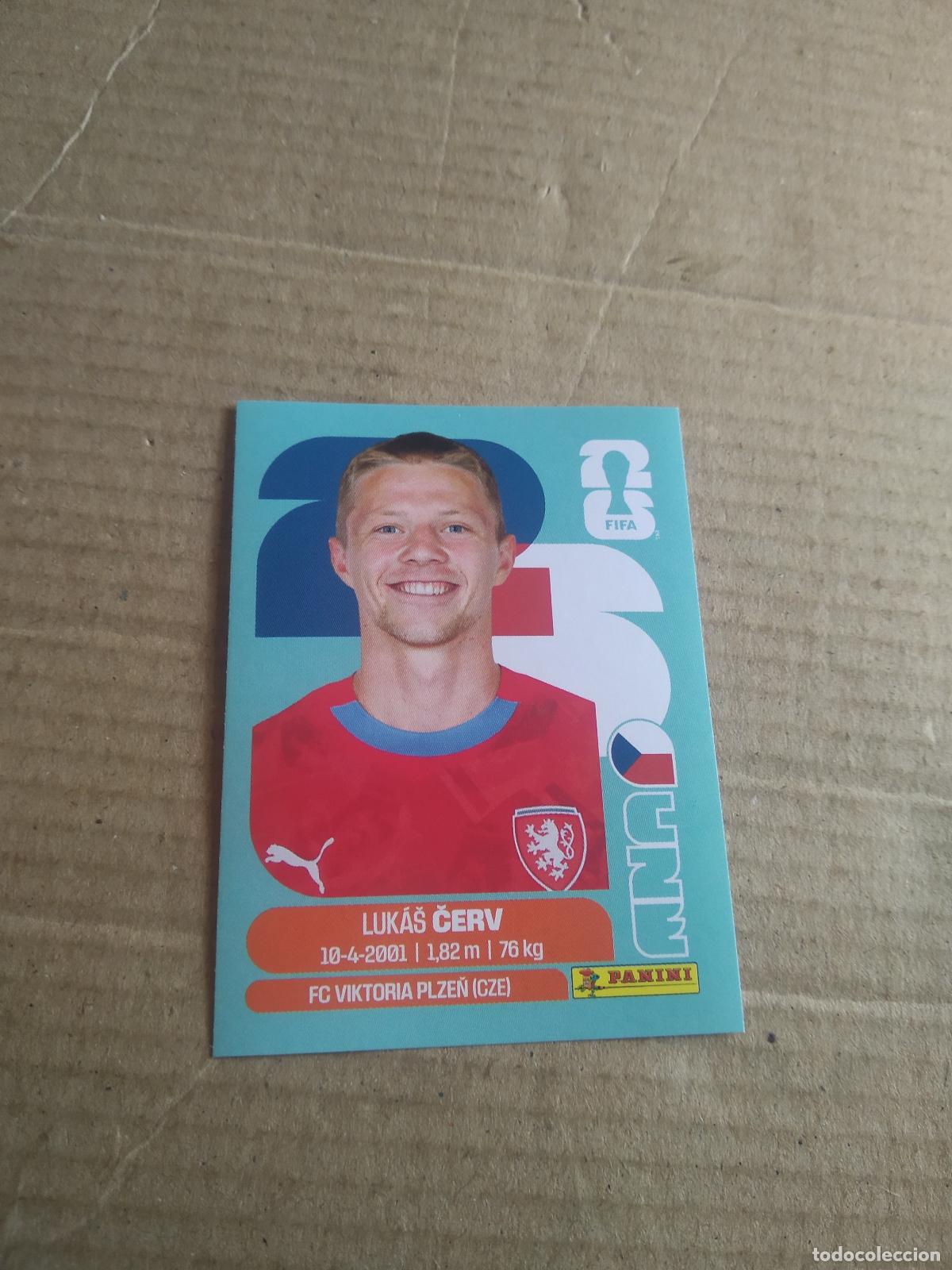 Football Stickers: CZE 11 LUKAS CERV REPUBLICA CHECA CROMO FUTBOL PANINI MUNDIAL 2026 WORLD CUP COPA MUNDO