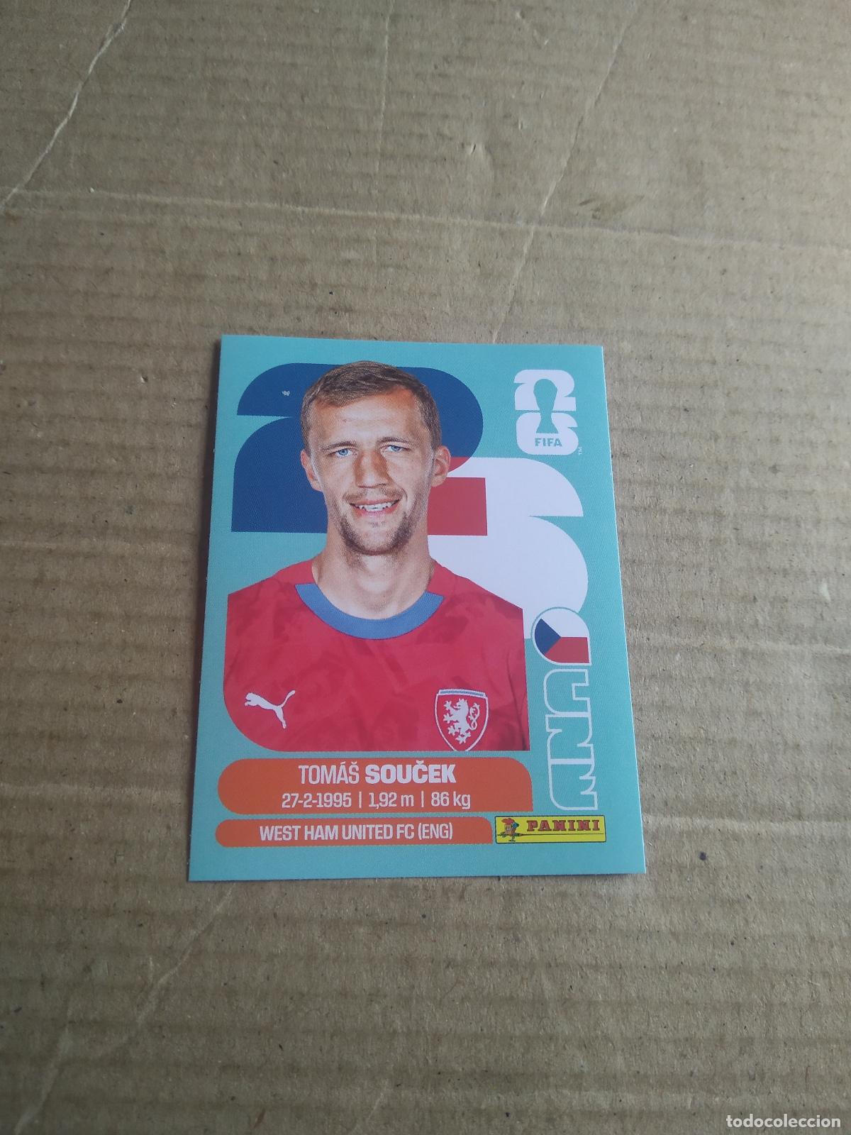 Fu&szlig;ball-Sticker: CZE 12 TOMAS SOUCEK REPUBLICA CHECA CROMO FUTBOL PANINI MUNDIAL 2026 WORLD CUP COPA MUNDO