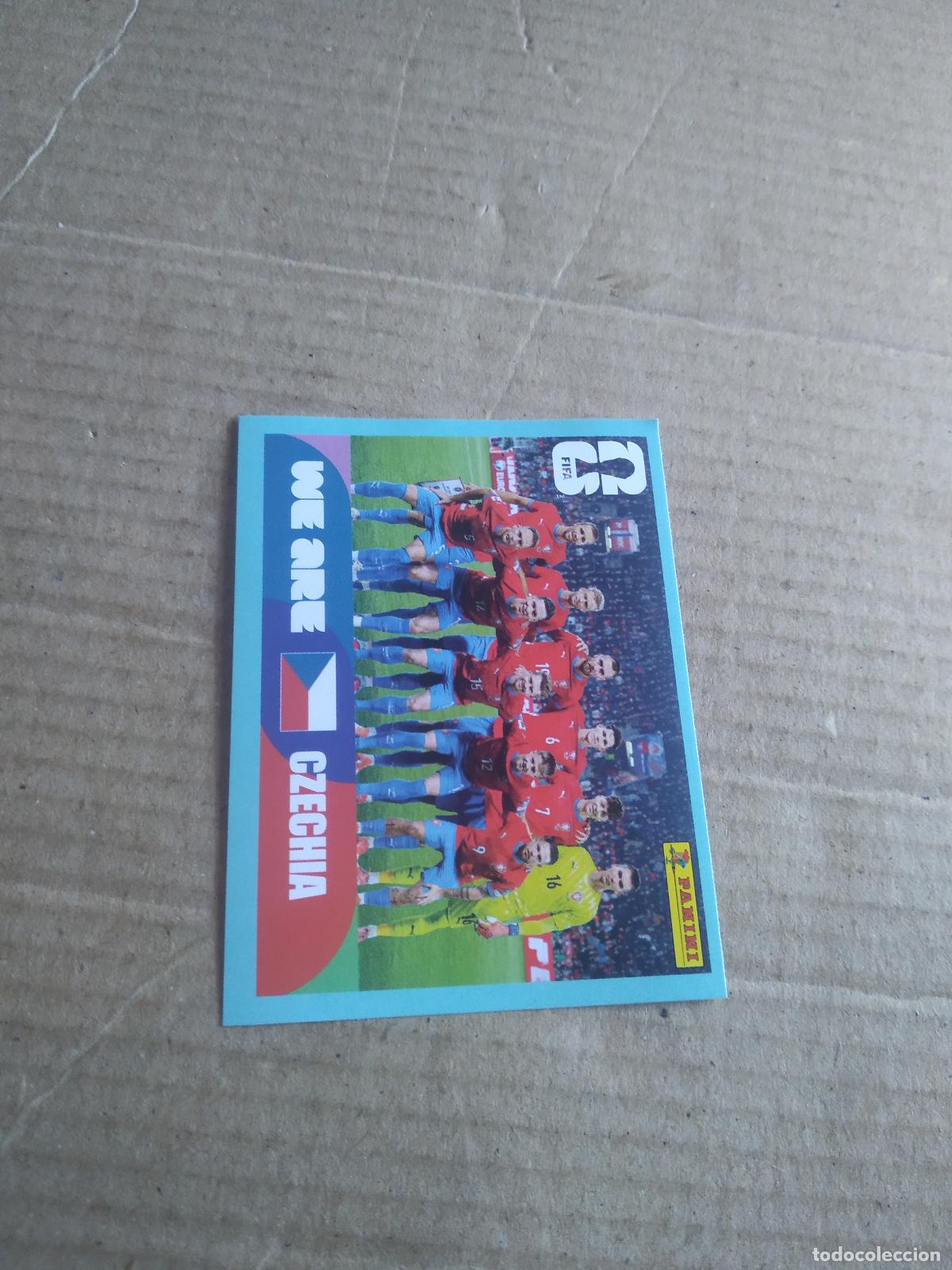 Fu&szlig;ball-Sticker: CZE 13 EQUIPO PLANTILLA REPUBLICA CHECA CROMO FUTBOL PANINI MUNDIAL 2026 WORLD CUP COPA MUNDO