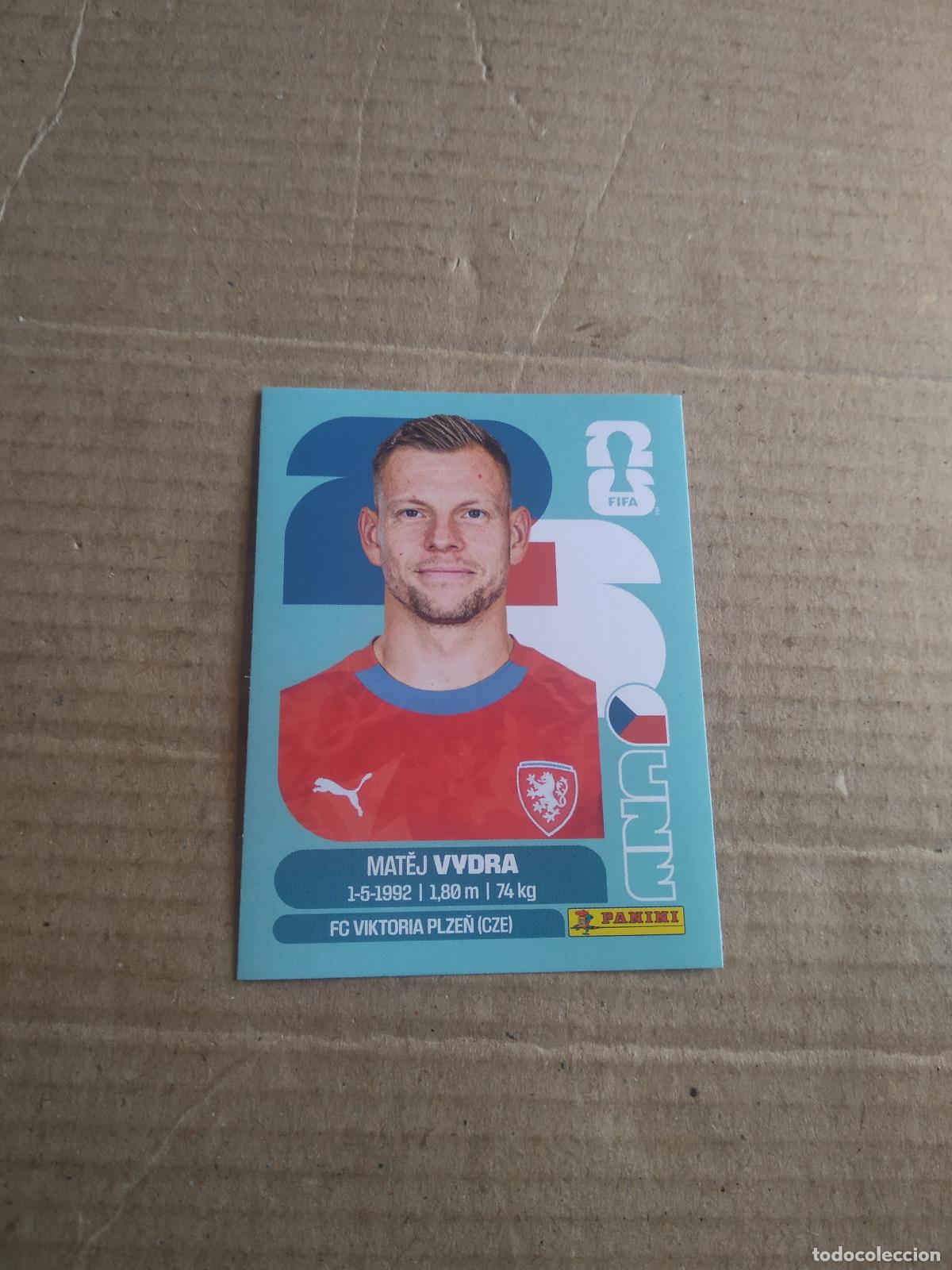 Fu&szlig;ball-Sticker: CZE 15 MATEJ VYDRA REPUBLICA CHECA CROMO FUTBOL PANINI MUNDIAL 2026 WORLD CUP COPA MUNDO