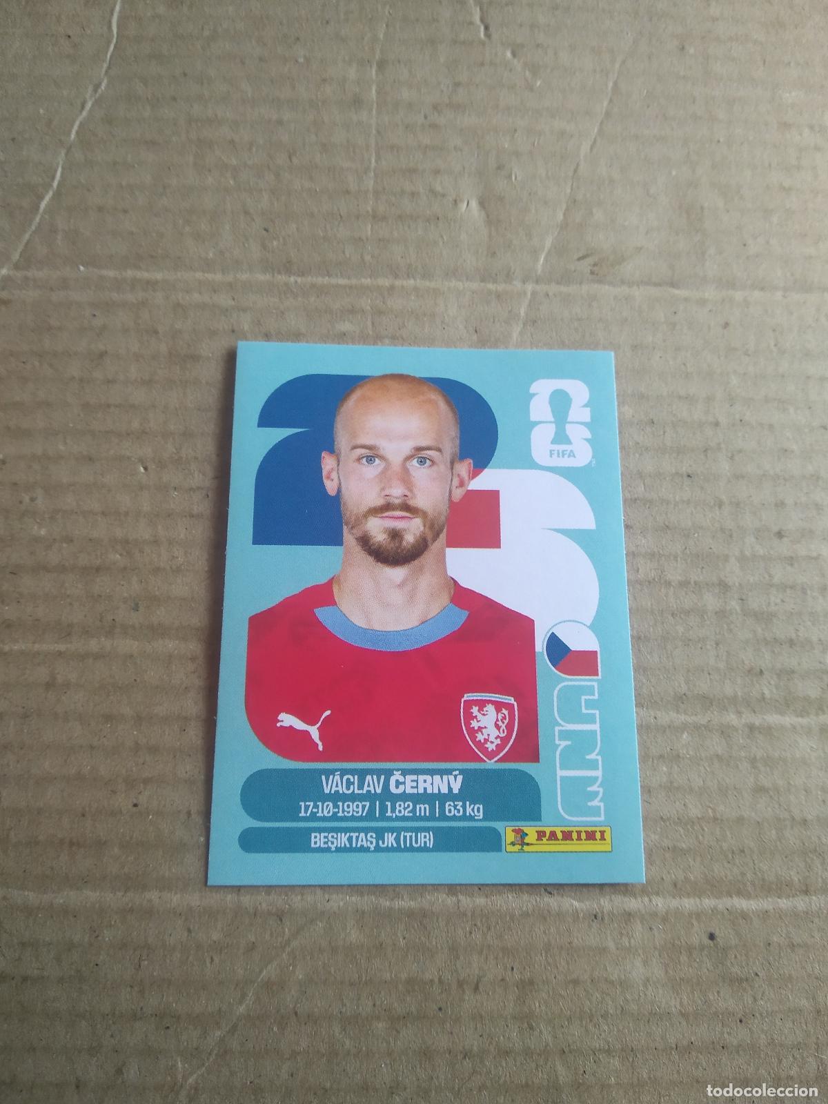 Fu&szlig;ball-Sticker: CZE 18 VACLAV CERNY REPUBLICA CHECA CROMO FUTBOL PANINI MUNDIAL 2026 WORLD CUP COPA MUNDO