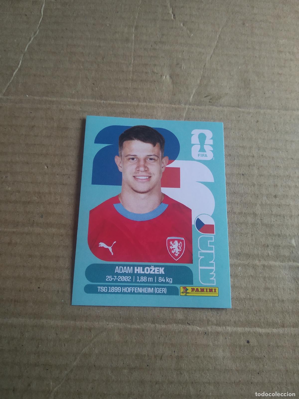 Cromos de f&uacute;tbol: CZE 19 ADAM HLOZEK REPUBLICA CHECA CROMO FUTBOL PANINI MUNDIAL 2026 WORLD CUP COPA MUNDO
