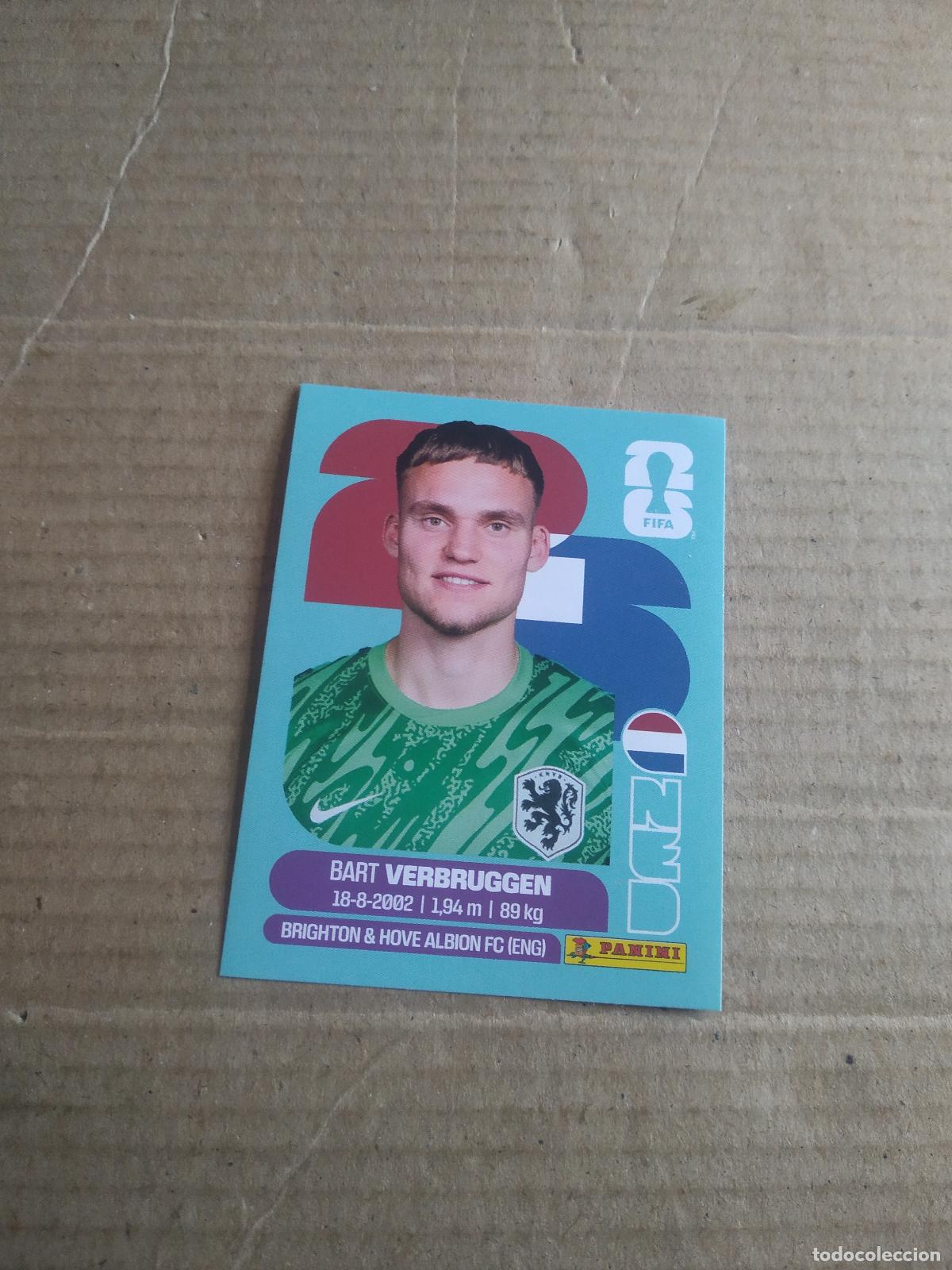 Cromos de f&uacute;tbol: NED 2 BART VERBRUGGEN PAISES BAJOS HOLANDA CROMO FUTBOL PANINI MUNDIAL 2026 WORLD CUP COPA MUNDO