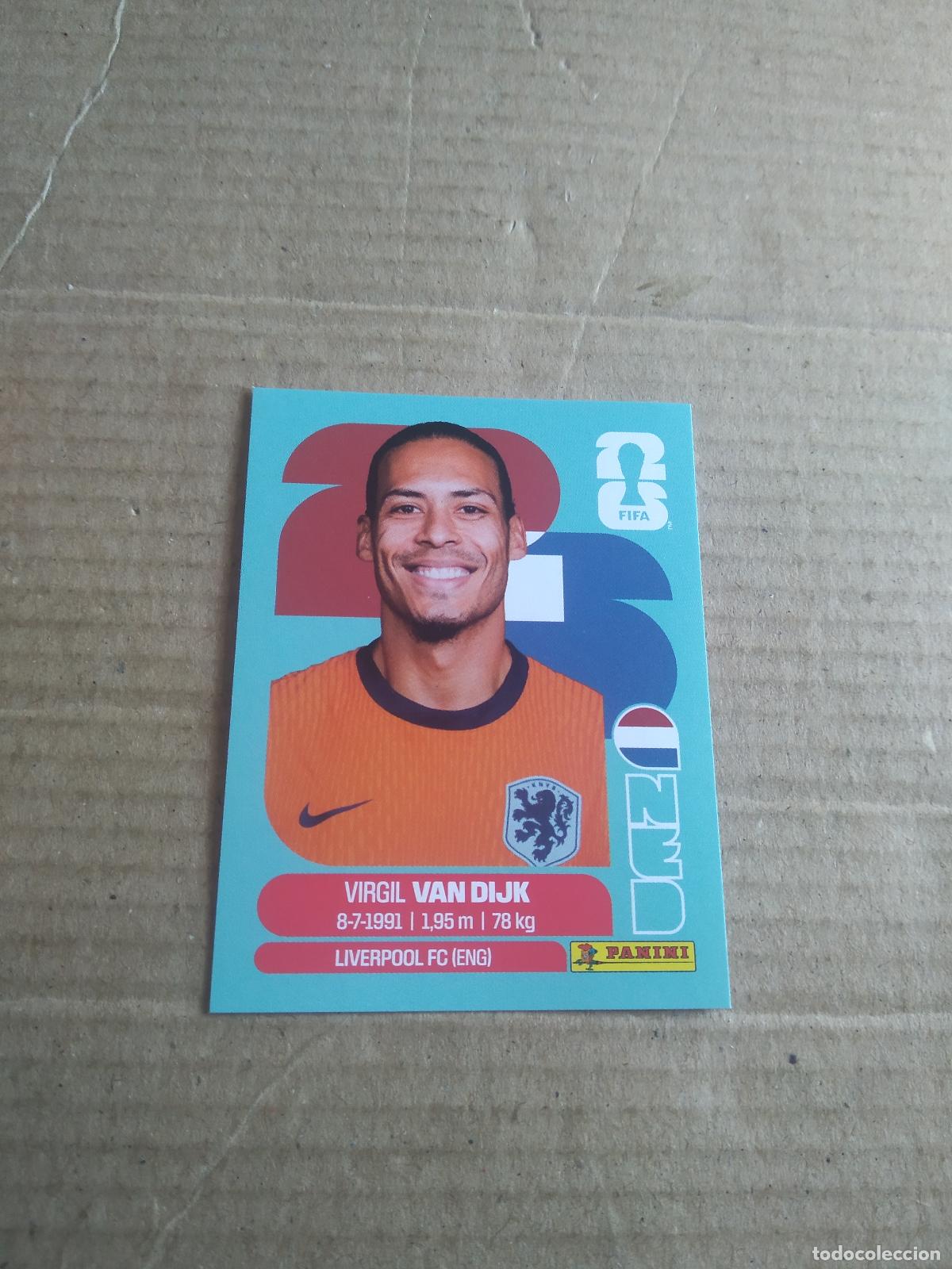 Cromos de f&uacute;tbol: NED 3 VAN DIJK PAISES BAJOS HOLANDA CROMO FUTBOL PANINI MUNDIAL 2026 WORLD CUP COPA MUNDO