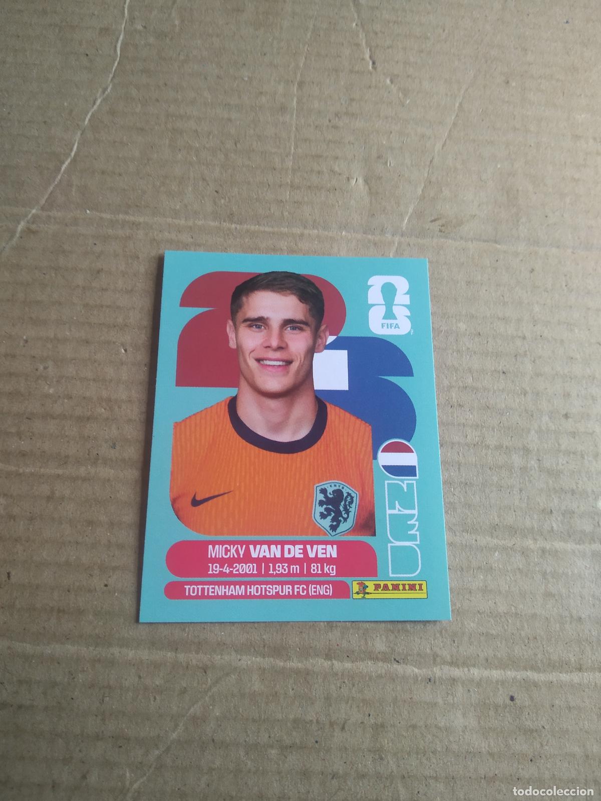 Cromos de f&uacute;tbol: NED 4 VAN DE VEN PAISES BAJOS HOLANDA CROMO FUTBOL PANINI MUNDIAL 2026 WORLD CUP COPA MUNDO