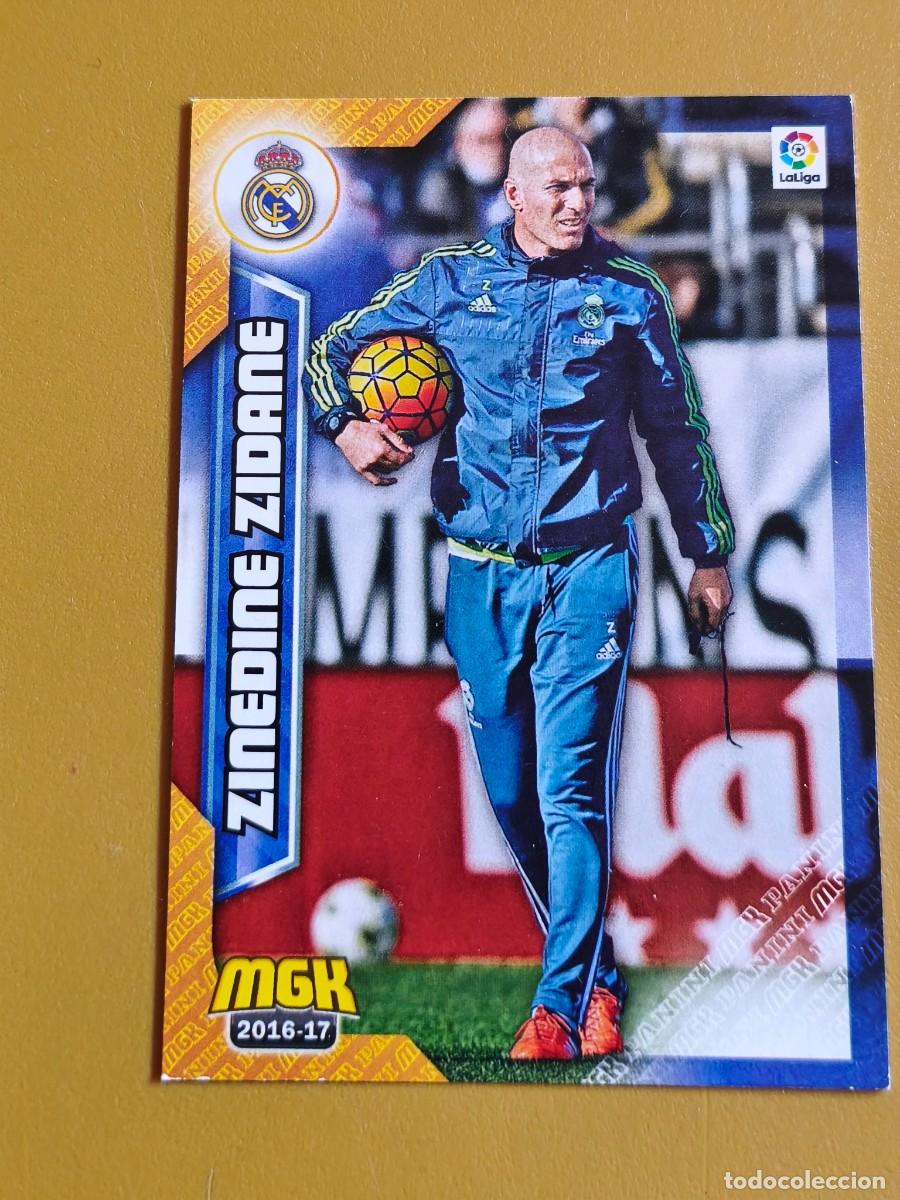 Cromos de f&uacute;tbol: zidane, 2016 17 megacracks