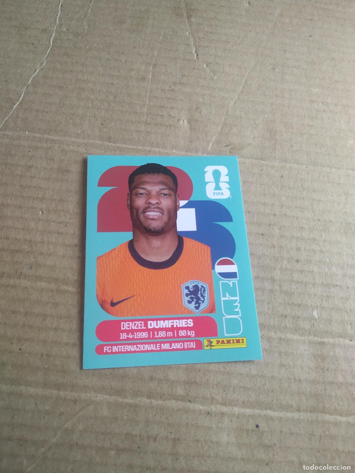 Cromos de f&uacute;tbol: NED 6 DENZEL DUMFRIES PAISES BAJOS HOLANDA CROMO FUTBOL PANINI MUNDIAL 2026 WORLD CUP COPA MUNDO
